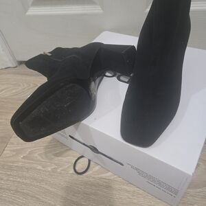 Aldo Black Heeled Boots for Women